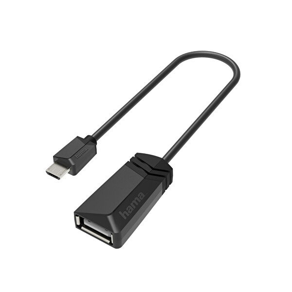 Hama HM200308 Adaptör Micro USB Fiş USB A Soket