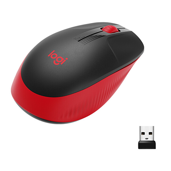 Logitech M190 Mouse Kozak Red