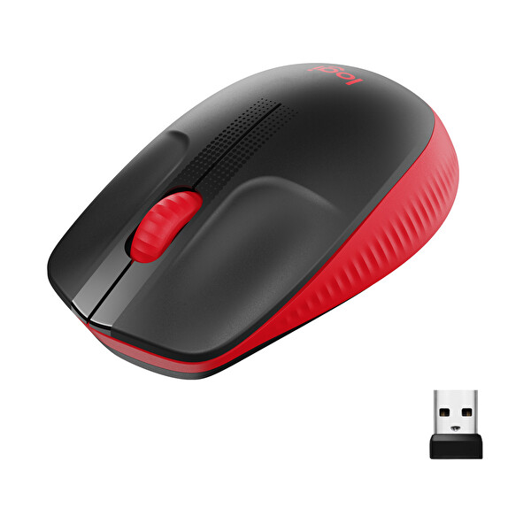 Logitech M190 Mouse Kozak Red