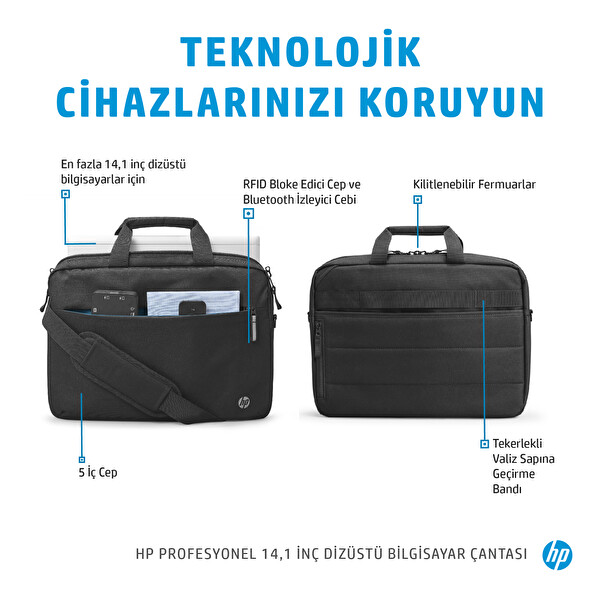 Hp Renew Business Topload 14.1 Laptop Çantası