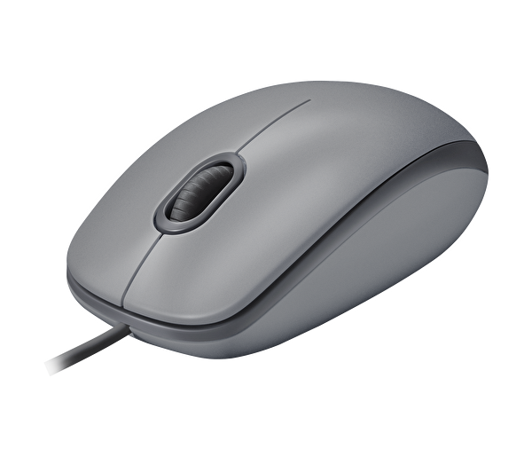 Logitech M110 Sessiz Kablolu Gri Mouse