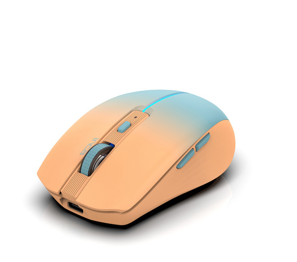 Inca Iwm 511rt Dual Mod Bluetooth+ Wireless Rechargeable Gradient Color Silent Mouse 2