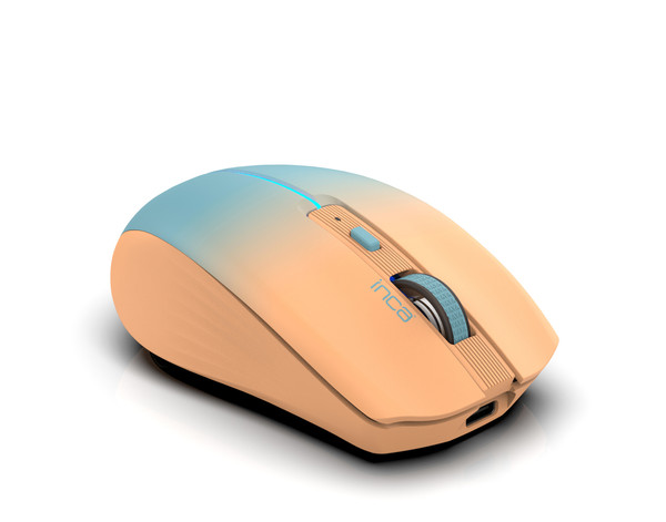 Inca Iwm 511rt Dual Mod Bluetooth+ Wireless Rechargeable Gradient Color Silent Mouse 3