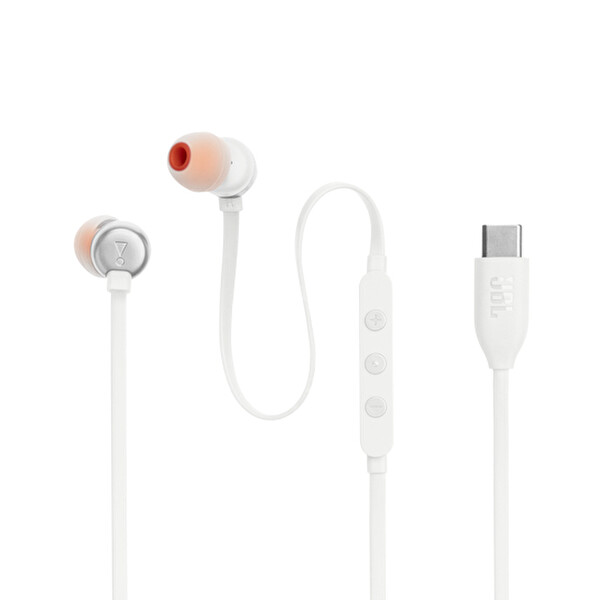JBL Tune 310C USB C Kulak İçi Beyaz Kulaklık 6
