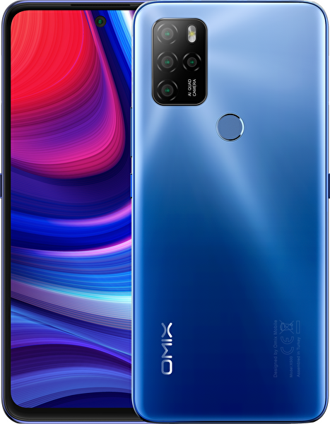 Omix X500 6 GB 128 GB Mavi Cep Telefonu