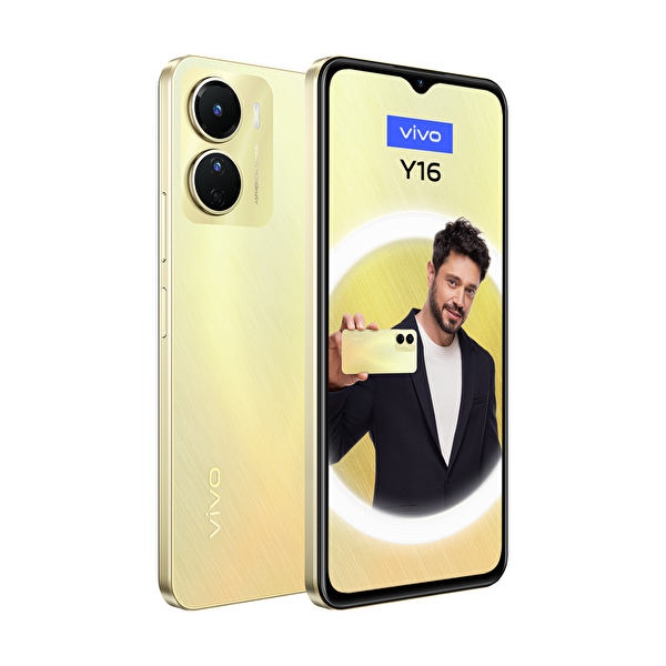 Vivo Vivo Y16 3GB/32GB Sarı Altın Cep Telefonu