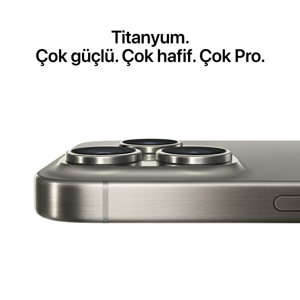 Apple iPhone 15 Pro 1TB Natural Titanyum Fiyatı ve Özellikleri