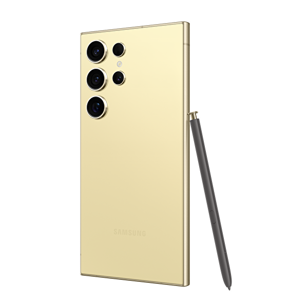 Samsung Galaxy S24 Ultra 12GB_512GB Titanyum Sarı Akıllı Telefon