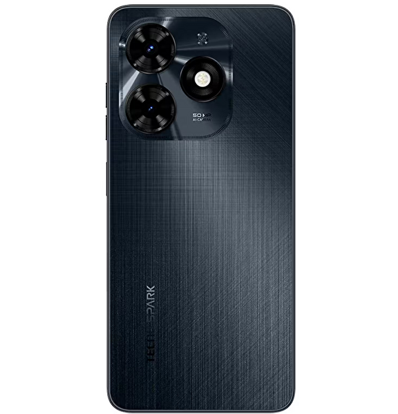 Tecno Spark 20C 4/128GB Siyah Akıllı Telefon