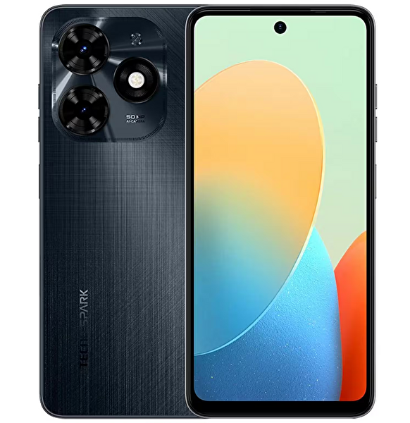 Tecno Spark 20C 4/128GB Siyah Akıllı Telefon