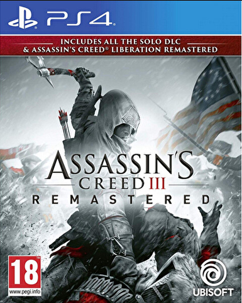 Aral Assassins Creed III Remastered PS4 Oyun