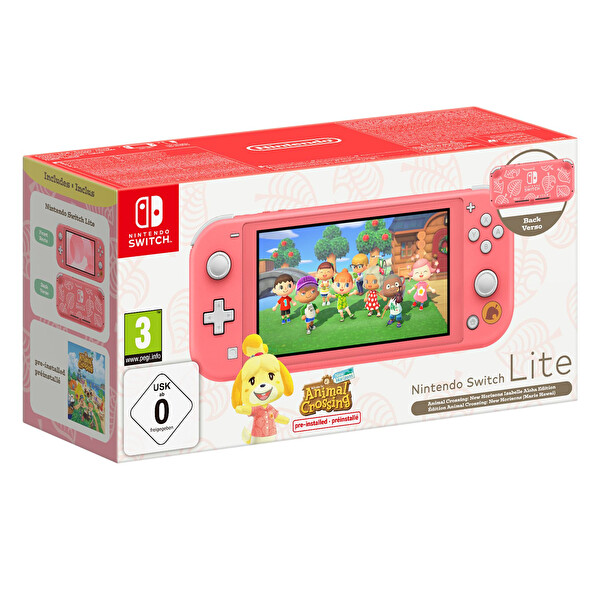 Nintendo Switch Lite Isabelle's Aloha Pembe Konsol Fiyatı ve Nintendo Switch Lite Isabelle's Aloha Pembe Konsol Fiyatı ve