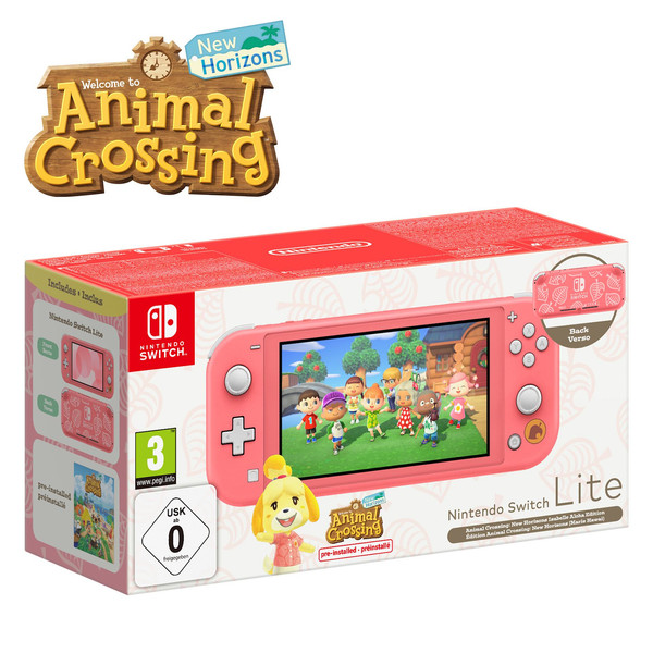 Nintendo Switch Lite Isabelle's Aloha Pembe Konsol Fiyatı ve