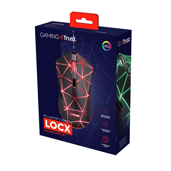 Trust 22988 GXT133 Locx Oyuncu Mouse