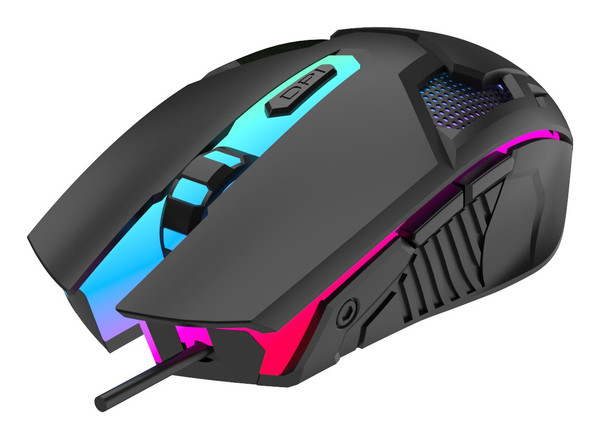 Preo MG14 7 LED Kablolu Metal Taban Gaming Mouse