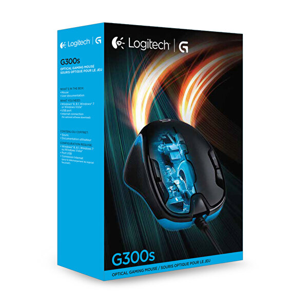 Logitech G300S Kablolu Gaming Mouse (Siyah)