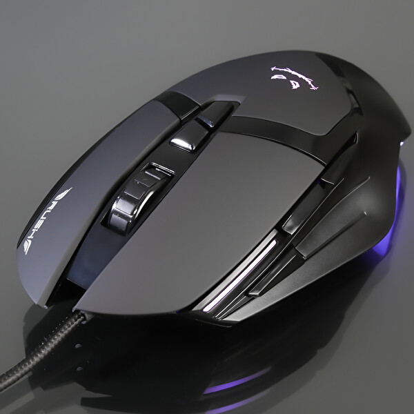 Rush Poison RM82 10.000 DPI RGB 7D Oyuncu Mouse