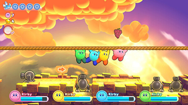 KIRBYS RETURN TO DREAM LAND DELUXE SWITCH OYUN