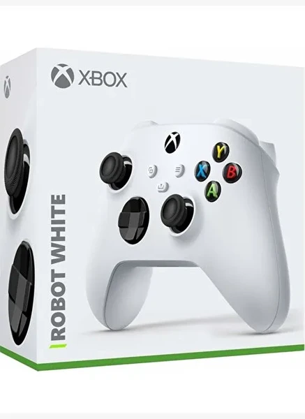 Xbox Kablosuz 9. Nesil Beyaz Oyun Kumandası (Microsoft Türkiye Garantili)