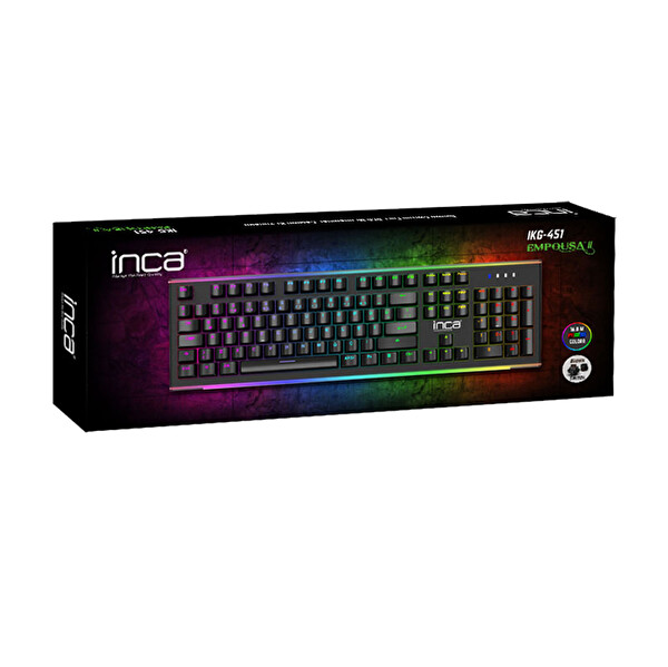 Inca IKG-451 Empouse II Kahverengi Switch Full RGB Mekanik Klavye