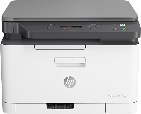 HP HP Color Laser MFP 178nw Fotokopi + Tarayıcı + Ethernet + Wifi + Çok Fonksiyonlu Renkli Lazer Yazıcı 4ZB96A