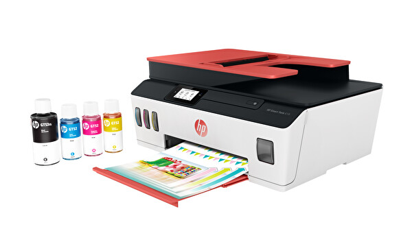 HP Smart Tank 615 + Fotokopi + Faks + Tarayıcı + Wifi + Airprint + Çok Fonksiyonlu İnkjet Tanklı Yazıcı Y0F71A 3