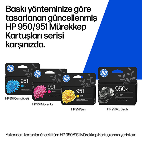 HP 950Xl Siyah Mürekkep Kartuş (Cn045Ae)