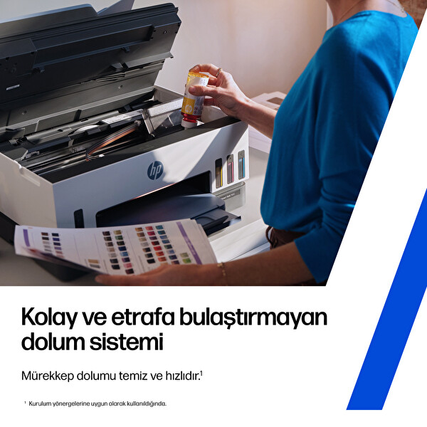 HP Gt52 Magenta Şişe Mürekkep Kartuşu M0H55Ae 6