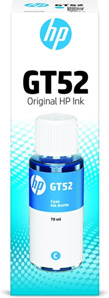 HP HP Gt52 Cyan Şişe Mürekkep Kartuşu (M0H54Ae)