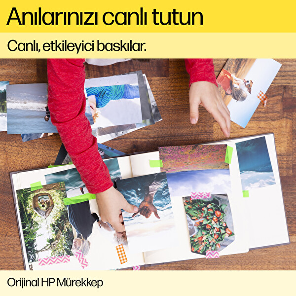 HP 3YM60AE 305 Üç Renkli Mürekkep Kartuşu 100 Sayfa