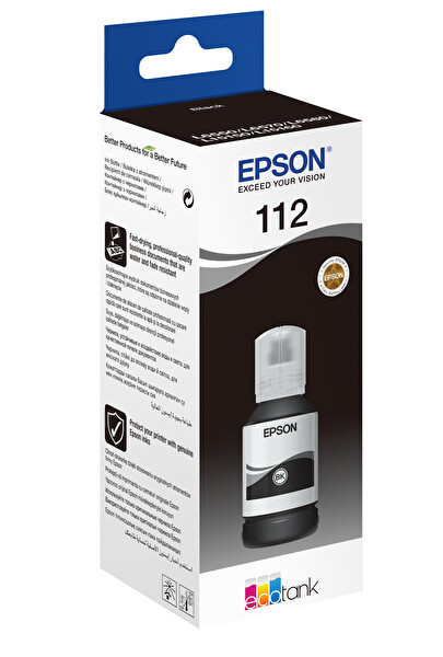 Epson C13T06C14A (112) 7.500 SAYFA 127ML Siyah Mürekkep Kartuş
