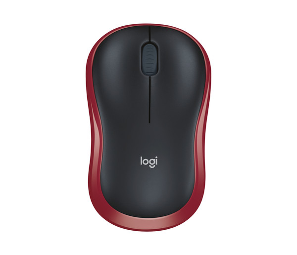 Logitech M185 Kablosuz Mouse (Red)