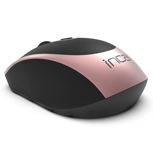 Inca Iwm-211rg 1600 Dpi Sessiz Kablosuz Mouse Rose Altın