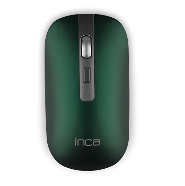 Inca IWM 531RY  Bluetooth  Kablosuz Rechargeable  Özel Metalik  Sessiz Mouse 2