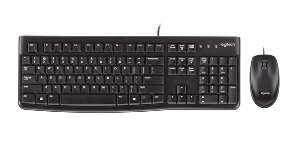 Logitech Mk120 Usb Kablolu Klavye Mouse Set (920-002560)