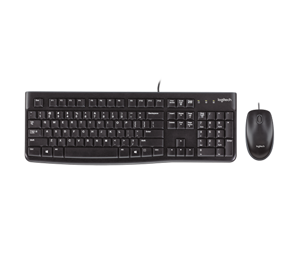 Logitech Mk120 Usb Kablolu Klavye Mouse Set (920-002560)