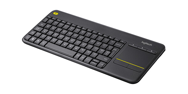 Logitech K400 Plus Dokunmatik Kablosuz Siyah Smart Tv Klavye  920-007149