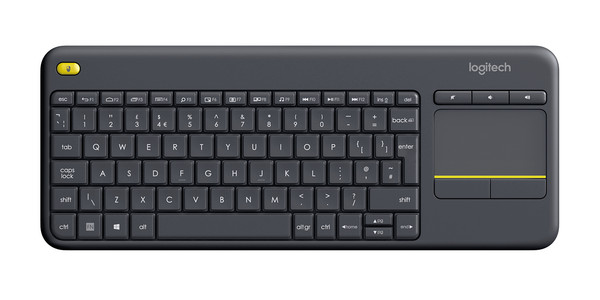Logitech K400 Plus Dokunmatik Kablosuz Siyah Smart Tv Klavye  920 007149 4