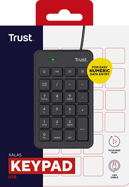 TRUST 22221 XALAS NUMERIK KEYPAD