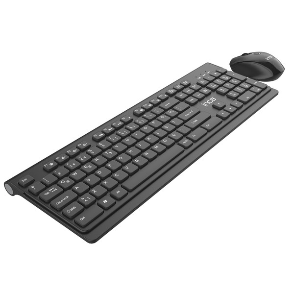 Inca IWS 519 Wireless  Multimedia Slim Chocolate Dizayn Klavye & Mouse Set 3