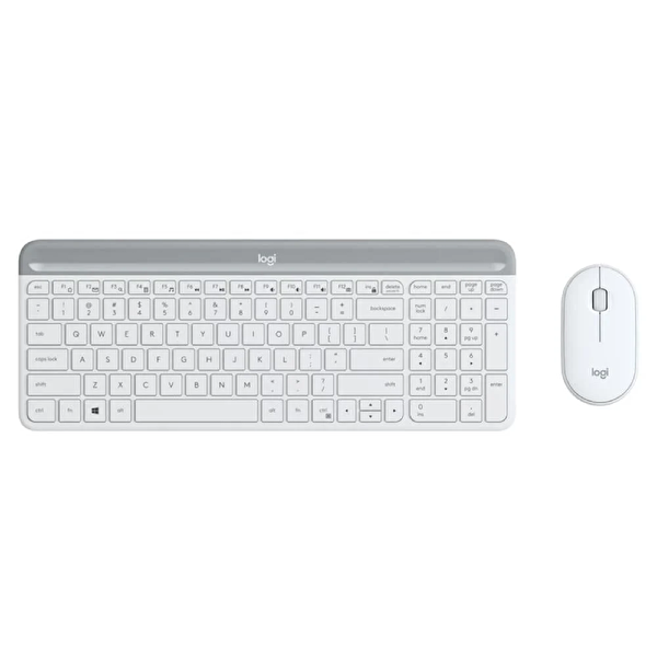 Logitech Logitech MK470 Kablosuz Klavye Mouse Seti Beyaz