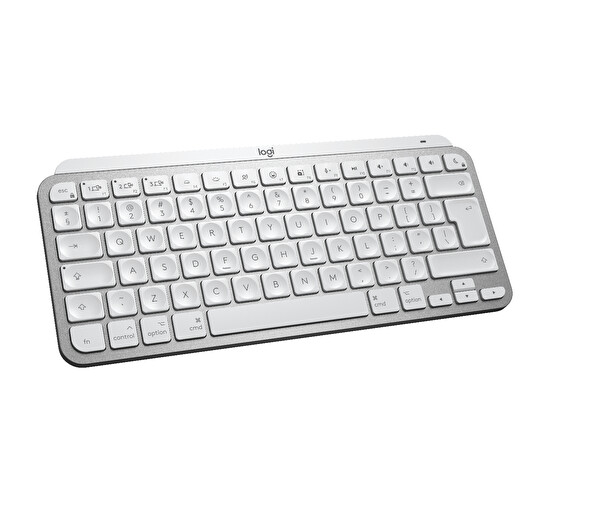 Logitech MX Keys Mini MAC Gelişmiş Kablosuz Klavye Eng Tuş Dizilimi Gri Beyaz