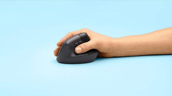 Logitech Lift Kablosuz Ergonomik Dikey Siyah Mouse
