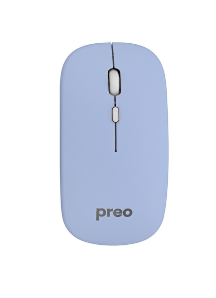 Preo K9 Mini TV Tablet ve Telefon Uyumlu Kablosuz Klavye Mouse Mavi Set  4