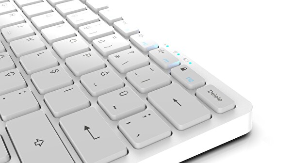 Inca Ibk-565bt Bluetooth 5.0 Rechargeable Smart Gümüş Klavye