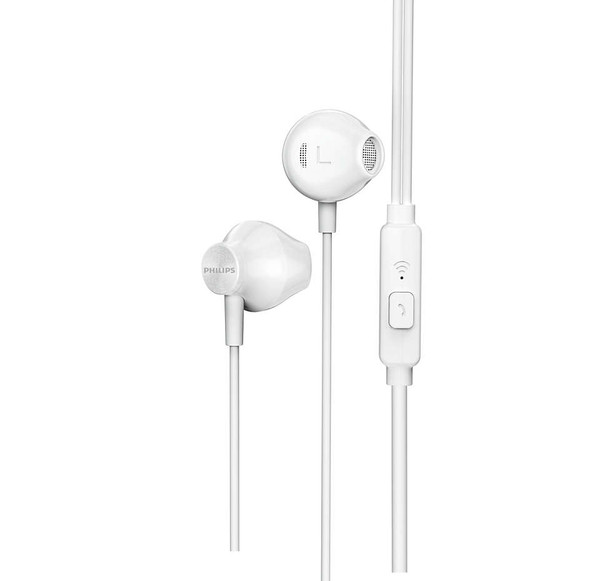 Philips TAUE101WT/00 Beyaz 3.5 mm Jack Mikrofonlu Kablolu Kulak İçi Kulaklık