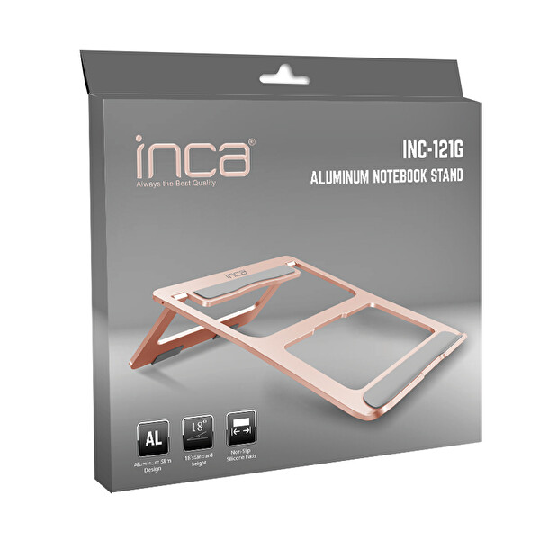 Inca Inc-121g Unique Desing Aluminum Notebook Stant