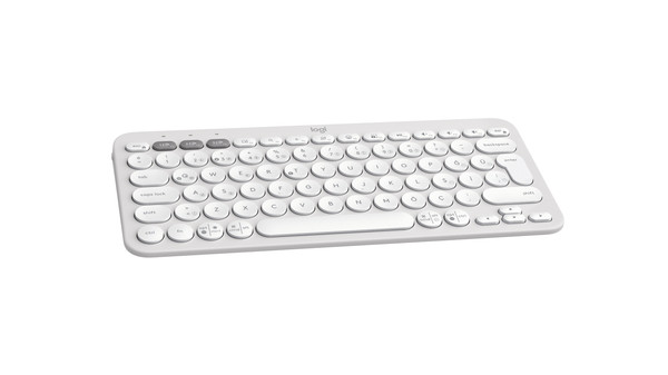 Logitech Pebble Keys 2 K380s Multi Device Türkçe Tuş Dizimi Beyaz Bluetooth Klavye 2