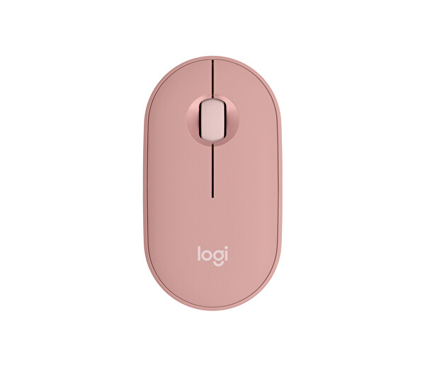 Logitech Pebble Mouse 2 M350s Bluetooth Pudra Pembe Mouse