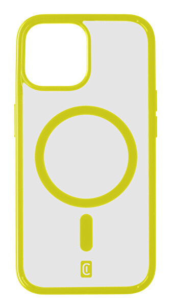 Cellularline iPhone 15 Pop Magsafe Lime Yeşil Kılıf